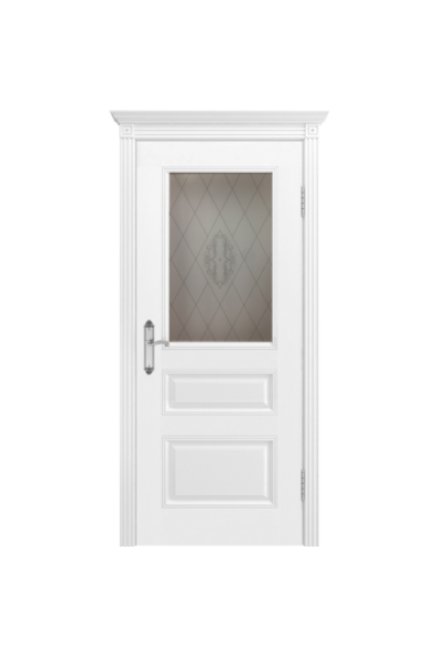 Дверь BP-Doors Трио В1 ДО Белая эмаль Дверь BP-Doors Трио В1 ДО Белая эмаль