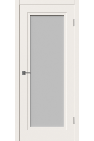 Межкомнатная дверь VFD Flat 1 Ivory ДО White Cloud