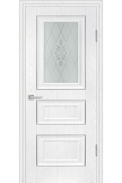 Дверь Profilo Porte PSB-29 Пломбир со стеклом Сатинат Дверь Profilo Porte PSB-29 Пломбир со стеклом Сатинат