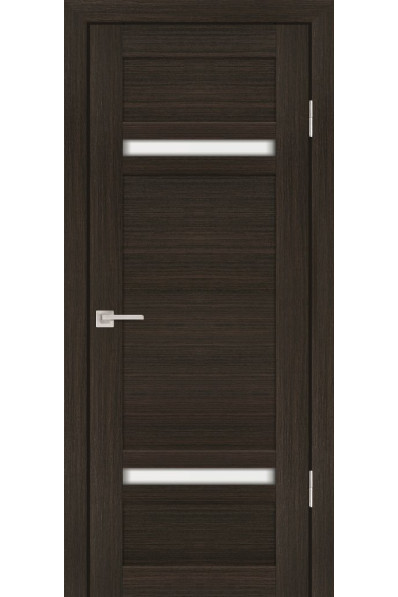 Дверь Profilo Porte PS-05 Мокко со стеклом Белый сатинат Дверь Profilo Porte PS-05 Мокко со стеклом Белый сатинат