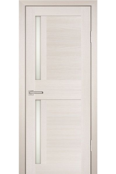 Дверь Profilo Porte PS-19 ЭшВайт Мелинга со стеклом Белый сатинат Дверь Profilo Porte PS-19 ЭшВайт Мелинга со стеклом Белый сатинат