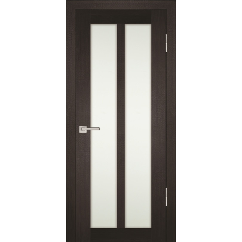 Дверь Profilo Porte PS-22 Венге Мелинга со стеклом Белый сатинат