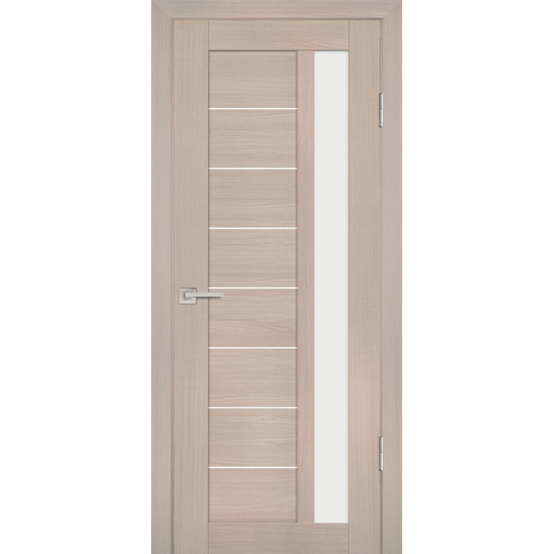 Дверь Profilo Porte PS-40 Капучино Мелинга со стеклом Белый сатинат