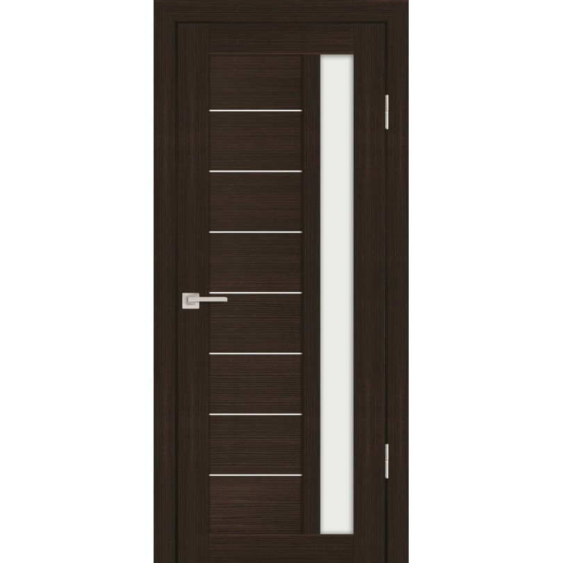 Дверь Profilo Porte PS-40 Венге Мелинга со стеклом Белый сатинат