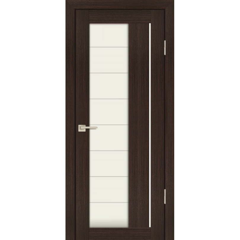 Дверь Profilo Porte PS-41 Венге Мелинга со стеклом Белый сатинат