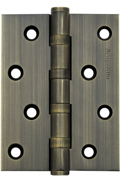 Петля универсальная IN4500UC-BL AB 100x75x3 INOX304 бронза БЛИСТЕР