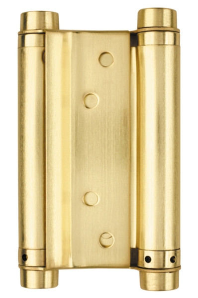 Петля пружинная двусторонняя BH586SS (125*86*1.5) SG (DAS SS 201-5" ) мат. золото Петля пружинная двусторонняя BH586SS (125*86*1.5) SG (DAS SS 201-5" ) мат. золото
