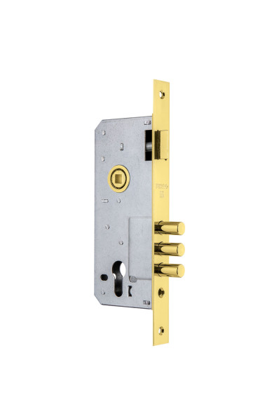 Корпус врезного замка с защёлкой DD900/C-45.85.3MR (900 3MR/CP W/B) PB латунь Корпус врезного замка с защёлкой DD900/C-45.85.3MR (900 3MR/CP W/B) PB латунь