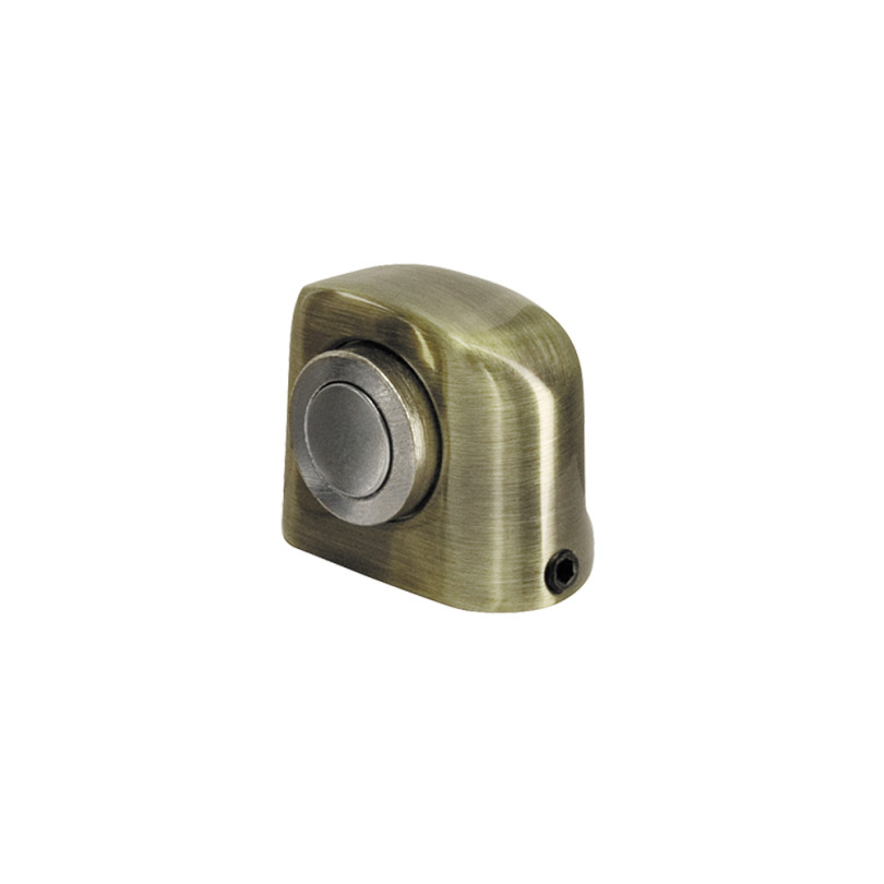 Упор дверной напольный STOPPER/MZA003 (MDS-003ZA) магнитный AB-7 бронза