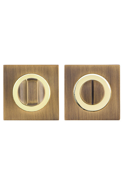 Ручка поворотная BK6.K.KM52 (BK6 KM) AB/GP-7 бронза/золото