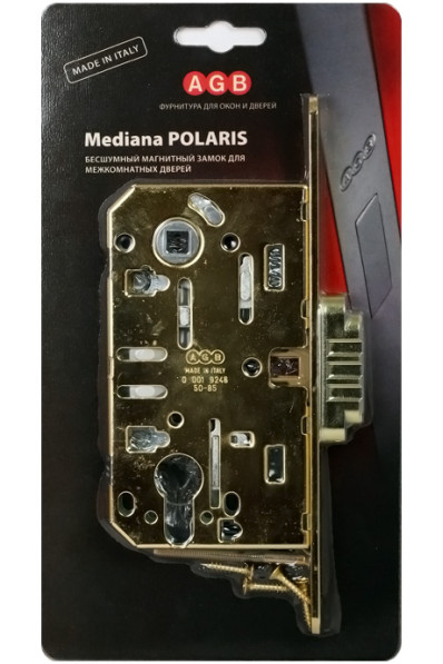 Корпус замка магнит. под цил. MEDIANA POLARIS B06103.50.03.567 с отв. планкой B02402.05 (лат)
