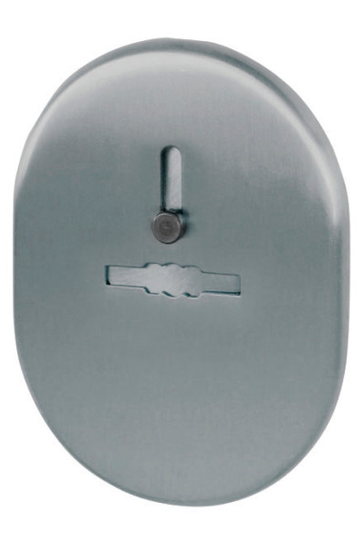 Накладка на сувальдный замок ESC.S-lift.SF/OV.476 (ESC 476) с шторкой SN мат.никель