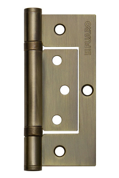Петля универсальная без врезки IN4300W AB (300-2BB 100x2,5) бронза