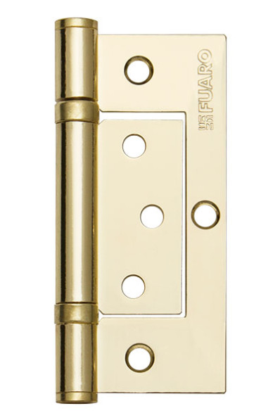 Петля универсальная без врезки 300-2BB/BL 100x2,5 PB (латунь) БЛИСТЕР