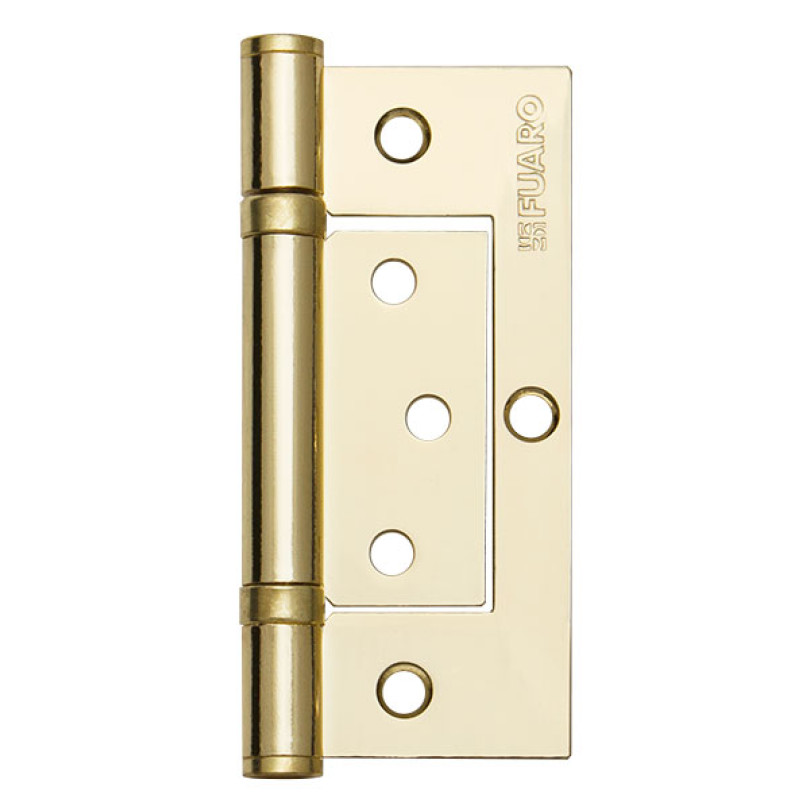 Петля универсальная без врезки 300-2BB/BL 100x2,5 PB (латунь) БЛИСТЕР