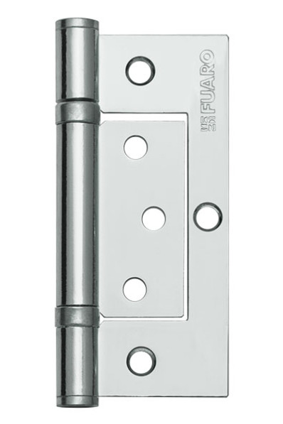 Петля универсальная без врезки IN4300W-BL CP (300-2BB/BL 100x2,5) хром БЛИСТЕР