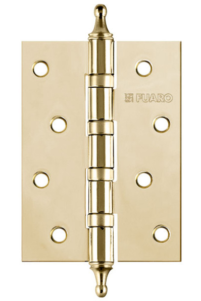 Петля универсальная IN4400UA-BL PB (4BB/A/BL 100x75x2,5) латунь БЛИСТЕР
