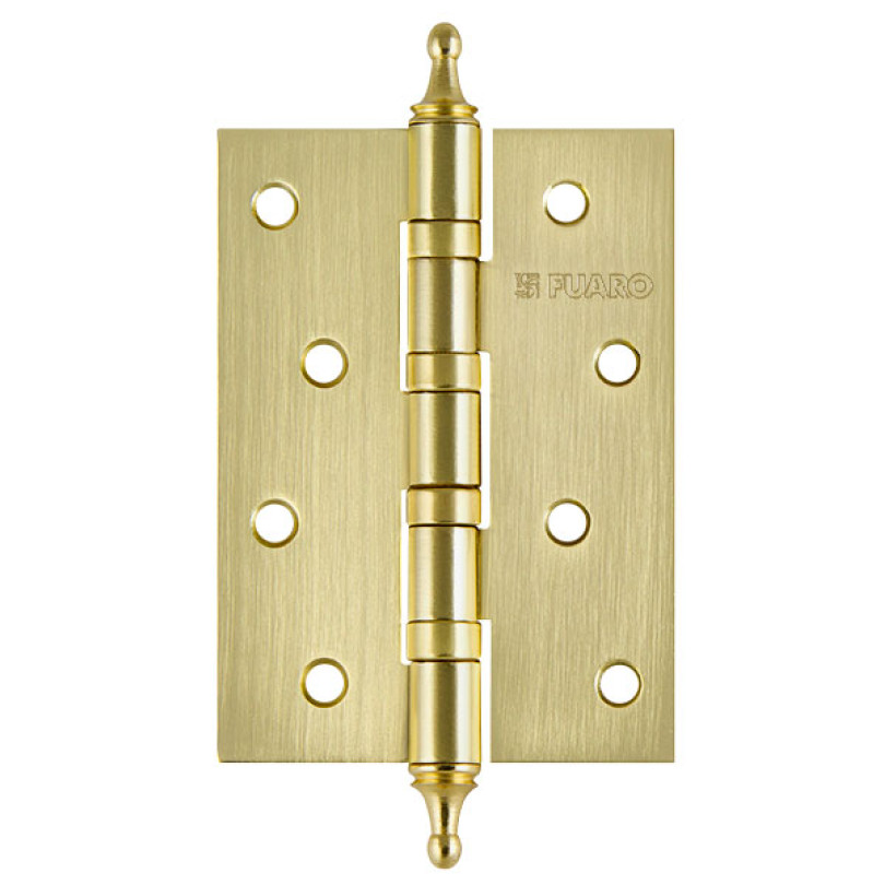Петля универсальная IN4400UA-BL SB (4BB/A/BL 100x75x2,5) мат. золото БЛИСТЕР