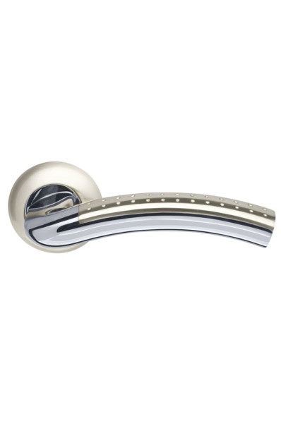 Ручка раздельная R.LD54.Libra26 (Libra LD26) SN/CP-3 матовый никель/хром TECH (кв. 8х140)