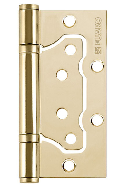 Петля универсальная без врезки IN4500W PB (500-2BB 100x2,5) латунь