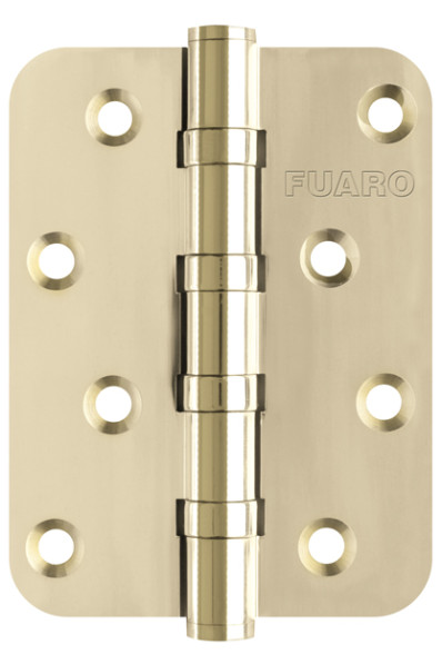 Петля универсальная IN4400U-R10 PB (4BB-R10 100x75x2,5) латунь