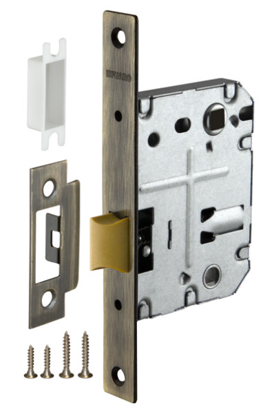 Защелка врезная PLASTP72-50 (P72-50) AB бронза Защелка врезная PLASTP72-50 (P72-50) AB бронза