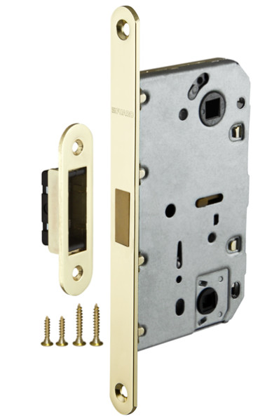 Защелка врезная MAGNET M96WC-50 GP латунь Защелка врезная MAGNET M96WC-50 GP латунь