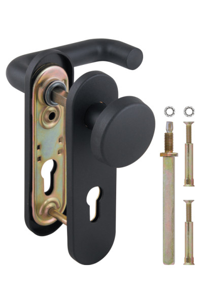Ручка дверная FP.DH72.043P-KNOB NE (DH-043P-KNOB NE), нейлон, квадрат 9x90 мм, BL-24 черный Ручка дверная FP.DH72.043P-KNOB NE (DH-043P-KNOB NE), нейлон, квадрат 9x90 мм, BL-24 черный