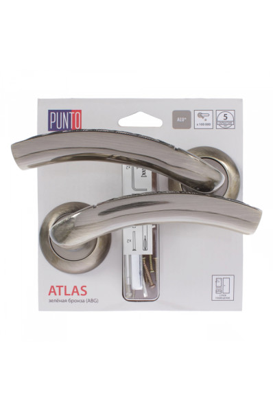 Ручка раздельная ATLAS TL/HD ABG-6 зеленая бронза Ручка раздельная ATLAS TL/HD ABG-6 зеленая бронза