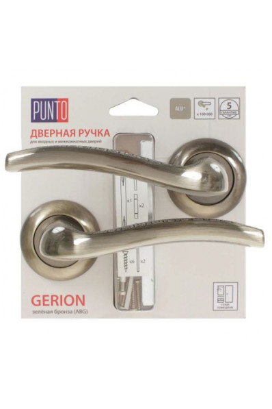 Ручка раздельная GERION TL/HD ABG-6 зеленая бронза Ручка раздельная GERION TL/HD ABG-6 зеленая бронза