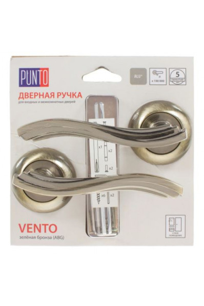 Ручка раздельная VENTO ML/HD ABG-6 зеленая бронза Ручка раздельная VENTO ML/HD ABG-6 зеленая бронза