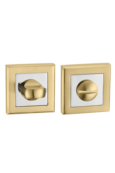 Ручка поворотная BK6 QL SG/CP-4 матовое золото/хром Ручка поворотная BK6 QL SG/CP-4 матовое золото/хром