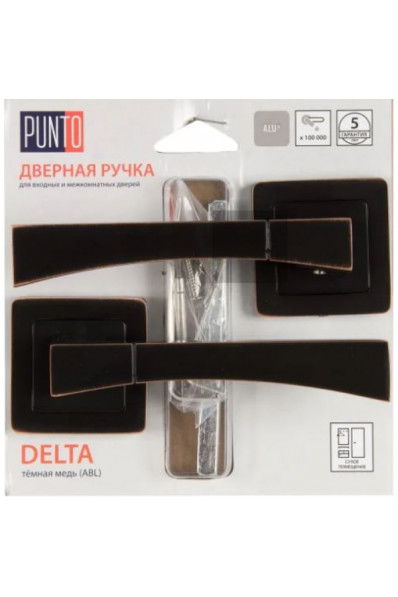 Ручка раздельная DELTA QR/HD ABL-28 темная медь