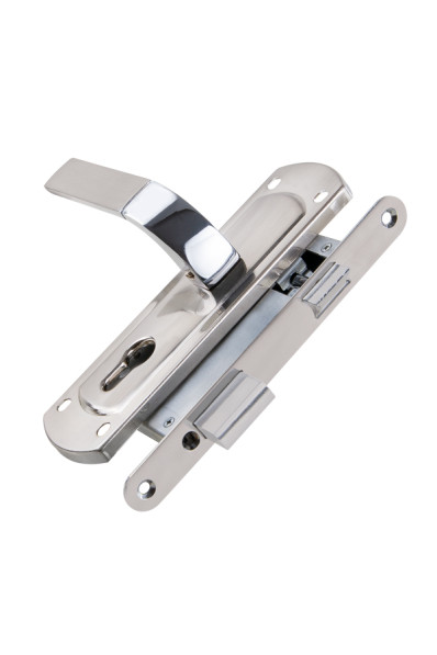 Замок цилиндровый с ручкой LOCKSET25.ORION.5558-1 (KIT P25 5558 ORION) SN/CP мат.никель/хром