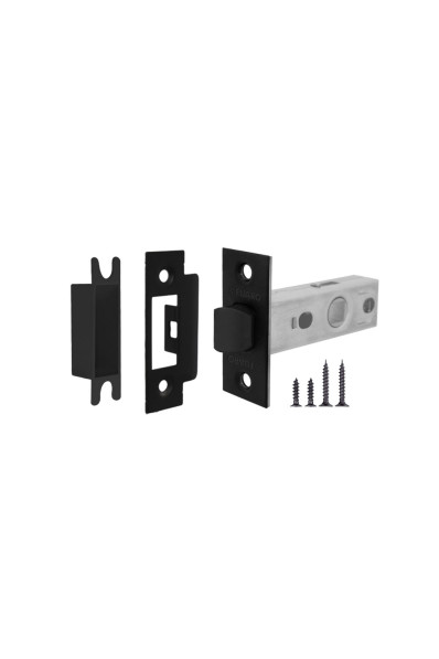 Защелка врезная PLASTP12-45-25 (P12-45) BL черный Защелка врезная PLASTP12-45-25 (P12-45) BL черный