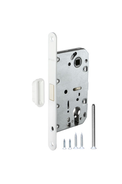 Корпус врезного замка MAGNM85C-50 (M85C-50) WH белый