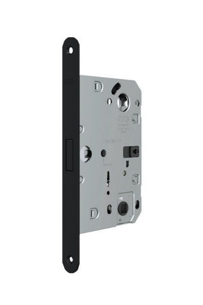 B06132.50.93 Защелка врезная WC (черный) тех. уп. без отв. пл. POLARIS WAVE