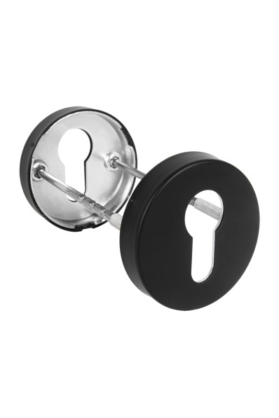 Накладка под цилиндр ET.R.DSS201-02 (DSS-02-ET) INOX 201 BLACK