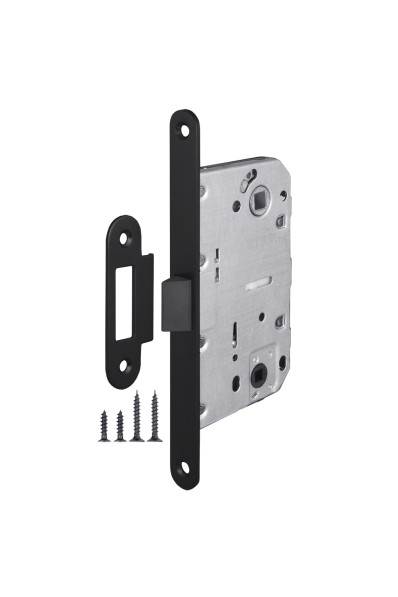 Защелка врезная PLASTLP96WC-50 BL черный Защелка врезная PLASTLP96WC-50 BL черный